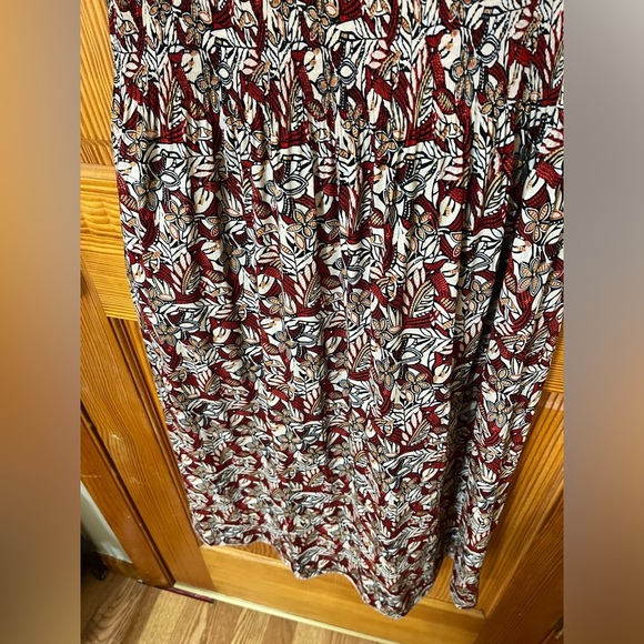 Vintage Pattern Midi Dress - Picture 5 of 8